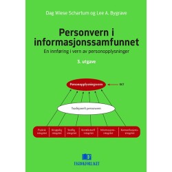 Personvern i informasjonssamfunnet : en innføring i vern av personopplysninger  (3.utg.)