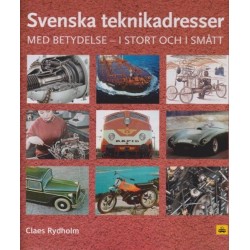 Svenska teknikadresser : med betydelse i stort och smått