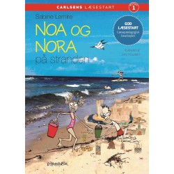 Carlsens Læsestart - Noa og Nora på stranden