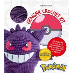 PokeMon Crochet Gengar Kit: Includes Materials to Make Gengar and Instructions for 5 Other PokeMon