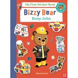 Bizzy Bear My First Sticker Book: Busy Jobs: with 40 big stickers for little hands!