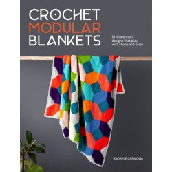 Crochet Modular Blankets: 18 Mixed Motif Designs That Play with Shape and Scale