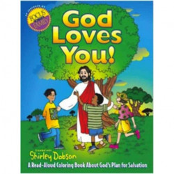 God Loves You!: A Read-aloud Coloring Book About God's Plan for Salvation