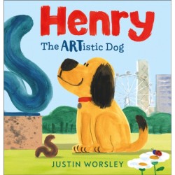 Henry the Artistic Dog