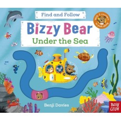 Bizzy Bear Find and Follow: Under the Sea: with 4 sliding counters