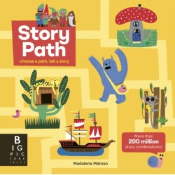 Story Path: An interactive board book for toddlers where you choose your own adventure