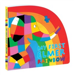 My First Elmer Rainbow: Shaped Board Book