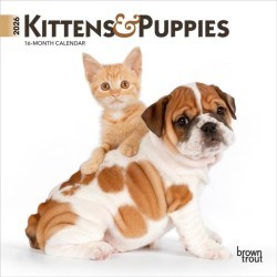 Kittens & Puppies 2026 Mini 7x7 Calendar