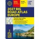 Philip's 2027 Big Road Atlas of Europe: A3 Spiral edition