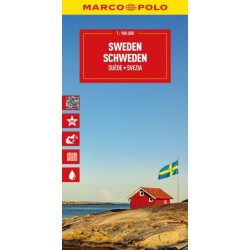 Sweden Marco Polo Map