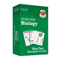 New GCSE Biology AQA Key Fact Revision Cards - Summary cards for quick revision
