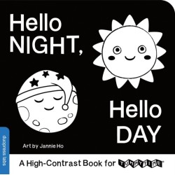 Hello Night, Hello Day: A High-Contrast Book for TummyTime