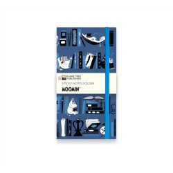 Moomin Bookshelves Flame Tree Sticky Notes Folder