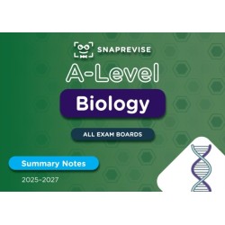 SnapRevise A-Level Biology Summary Notes