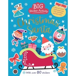Big Sticker Activity: Christmas Santa
