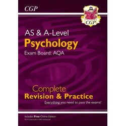 New A-Level Psychology: AQA Complete Revision & Practice with Online Edition (For exams from 2027)