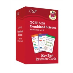 New GCSE Combined Science AQA Foundation Key Fact Revision Cards - Summary cards for quick revision