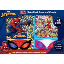 Marvel Spider-Man: 3D Look and Find Book and Puzzle