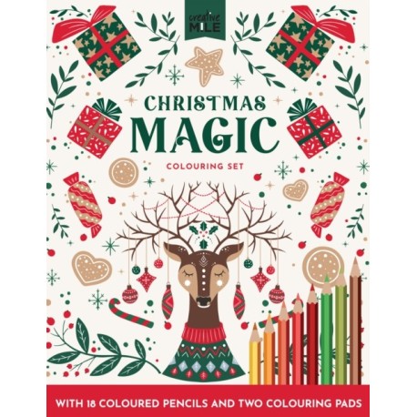 Christmas Magic Adult Colouring Set