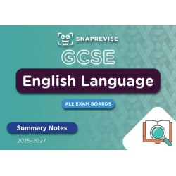 SnapRevise GCSE English Language Summary Notes