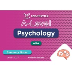 SnapRevise A-Level Psychology Summary Notes