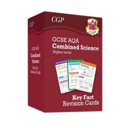 New GCSE Combined Science AQA Higher Key Fact Revision Cards - Summary cards for quick revision