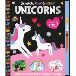 Scratch, Paint & Colour Unicorns