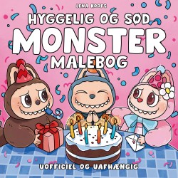 Hyggelig og sød monster malebog - Cozy Coloring: Uofficiel Labubu malebog