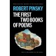 Robert Pinsky: The First Two Books of Poems