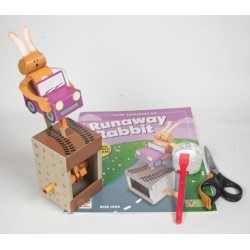 Runaway Rabbit -Rob Ives Paper Animation Kit