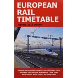 European Rail Timetable Spring 2022