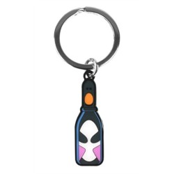 Feathers Bottle Keyring
