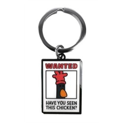 Feathers Poster Keyring