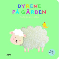 Min første rør og føl bog - Dyrene på gården