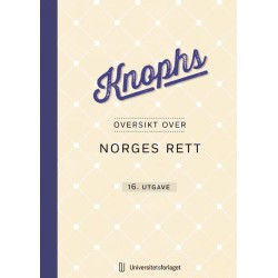 Knophs oversikt over Norges rett  (16. utg.)