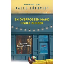 En dybfrossen mand i gule bukser