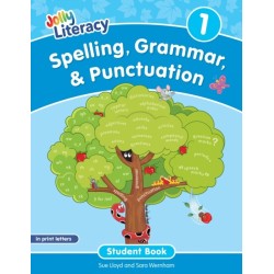 Spelling, Grammar, & Punctuation Student Book 1: In Print Letters (American English edition)