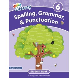 Spelling, Grammar, & Punctuation Student Book 6: In Print Letters (American English edition)