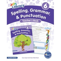 Spelling, Grammar, & Punctuation Teacher's Book 6: In Print Letters (American English edition)