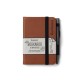 Bookaroo - A7 Baby Notebook & Pen - Brown