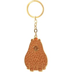 Capybara Shaped Keyring