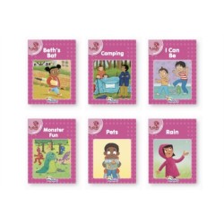 Jolly Phonics Pink Readers General Fiction: in Precursive Letters (British English Edition)