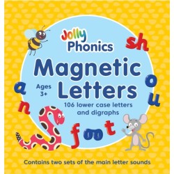 Jolly Phonics Magnetic Letters: In Precursive Letters (bag of 106)