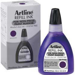 Artline Non-press 437A refill ink 60ml Purple