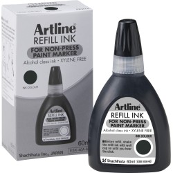Artline Non-press 437A refill ink 60ml Black