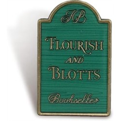 Pin Badge - Harry Potter (Flourish and Blotts)
