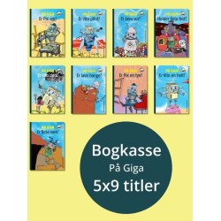 På Giga  (Bogkasse 45 stk. 5 af hver titel)