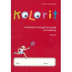 Kolorit 6. klasse, rød arbejdsbog