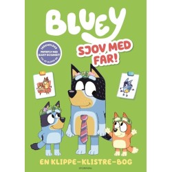 Bluey - Sjov med far: En klippe-klistre-bog