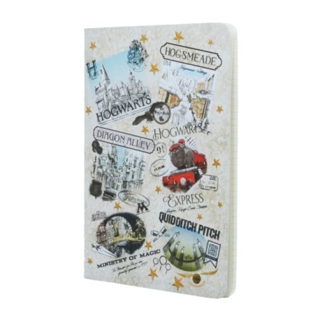 The Wizarding World (Harry Potter Collection) A5 Grid Cahier